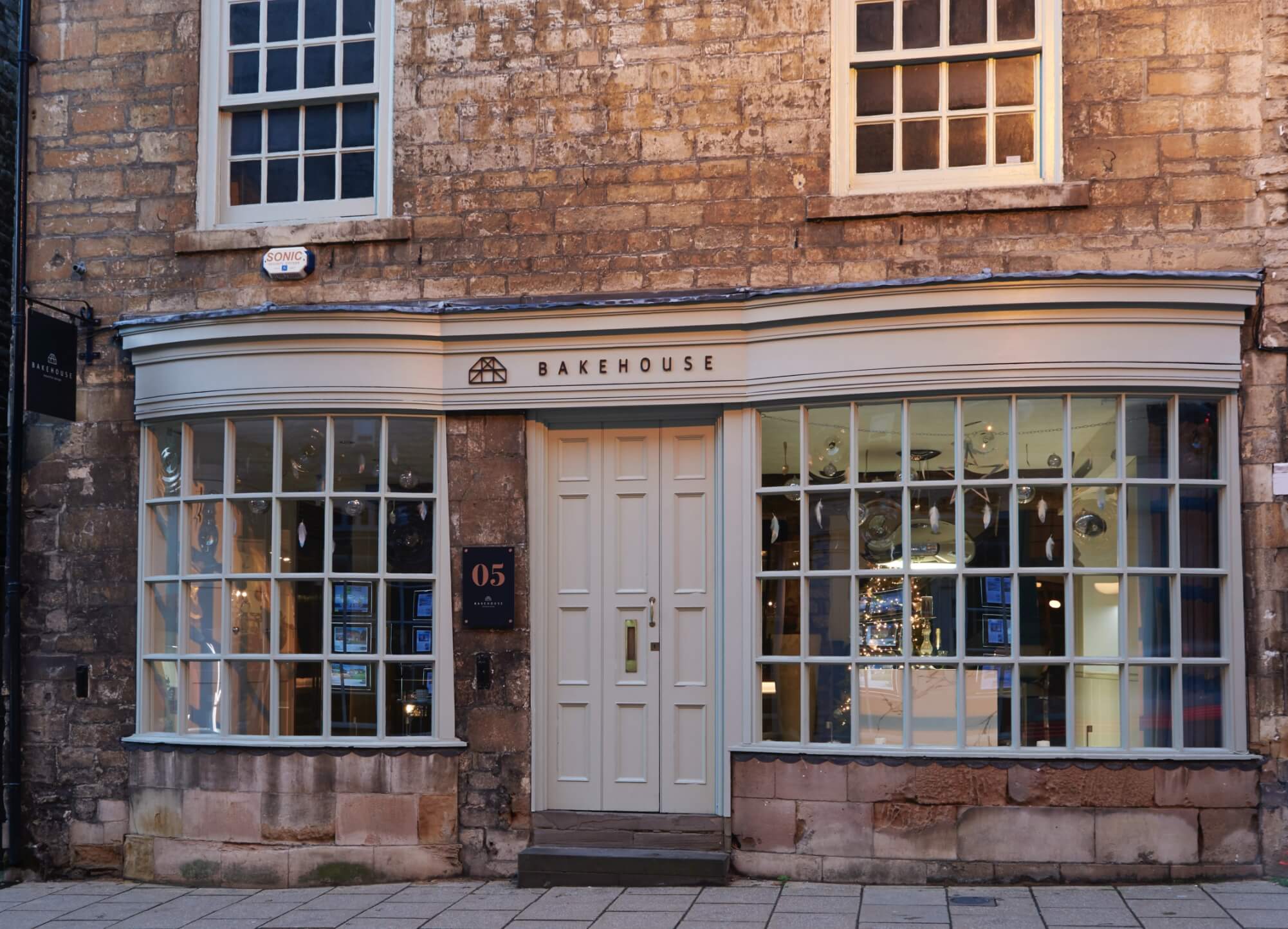 Exterior signage for Bakehouse Kitchens
