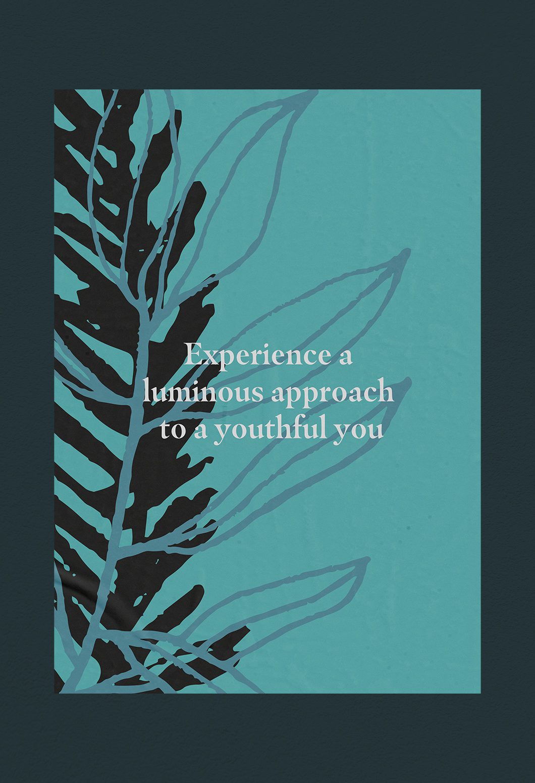 Luminous Face Yoga Advertising poster 2