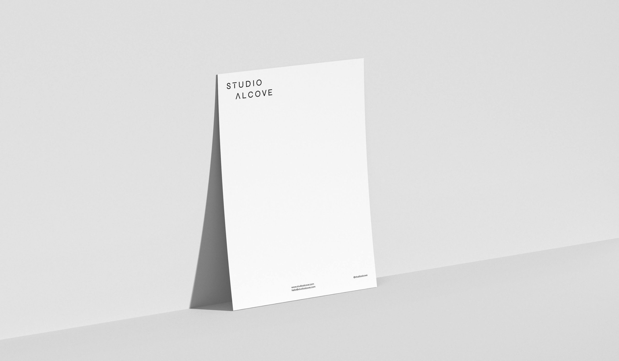 Stationery design for interior design studio