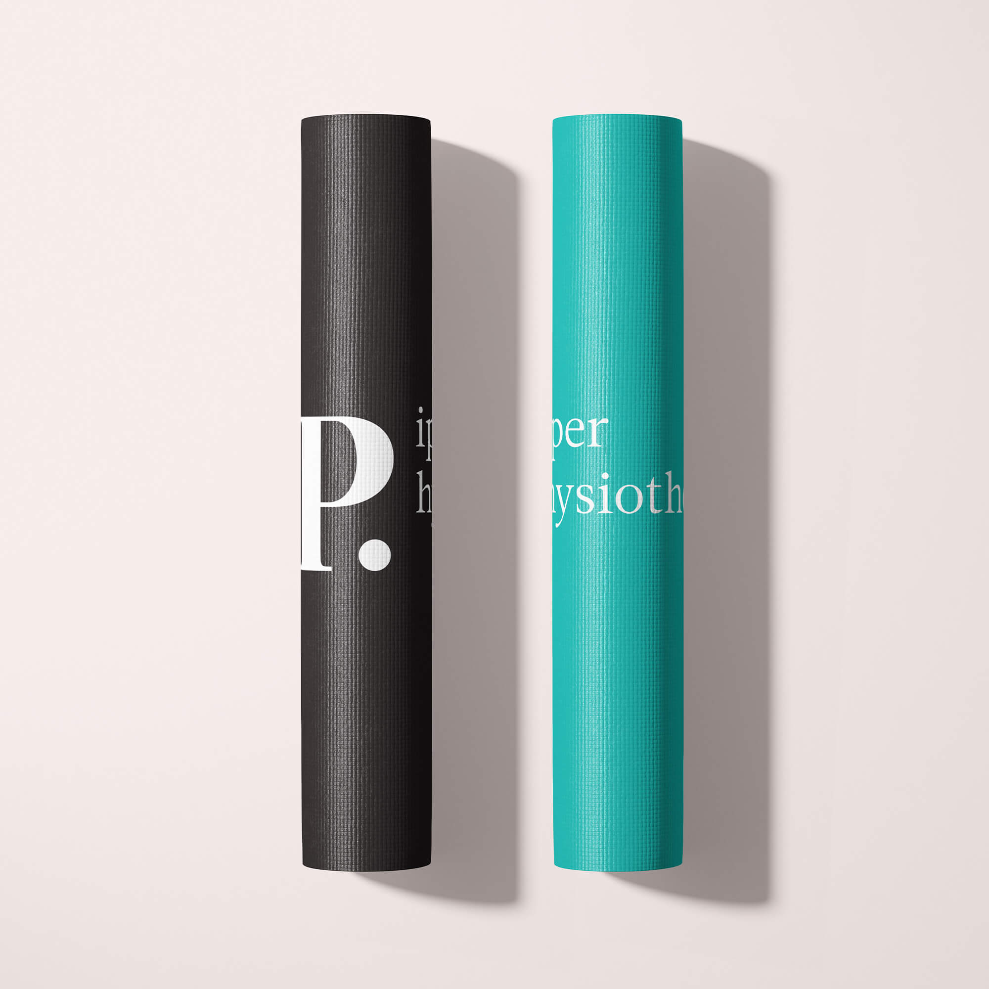 Branded exercise mats