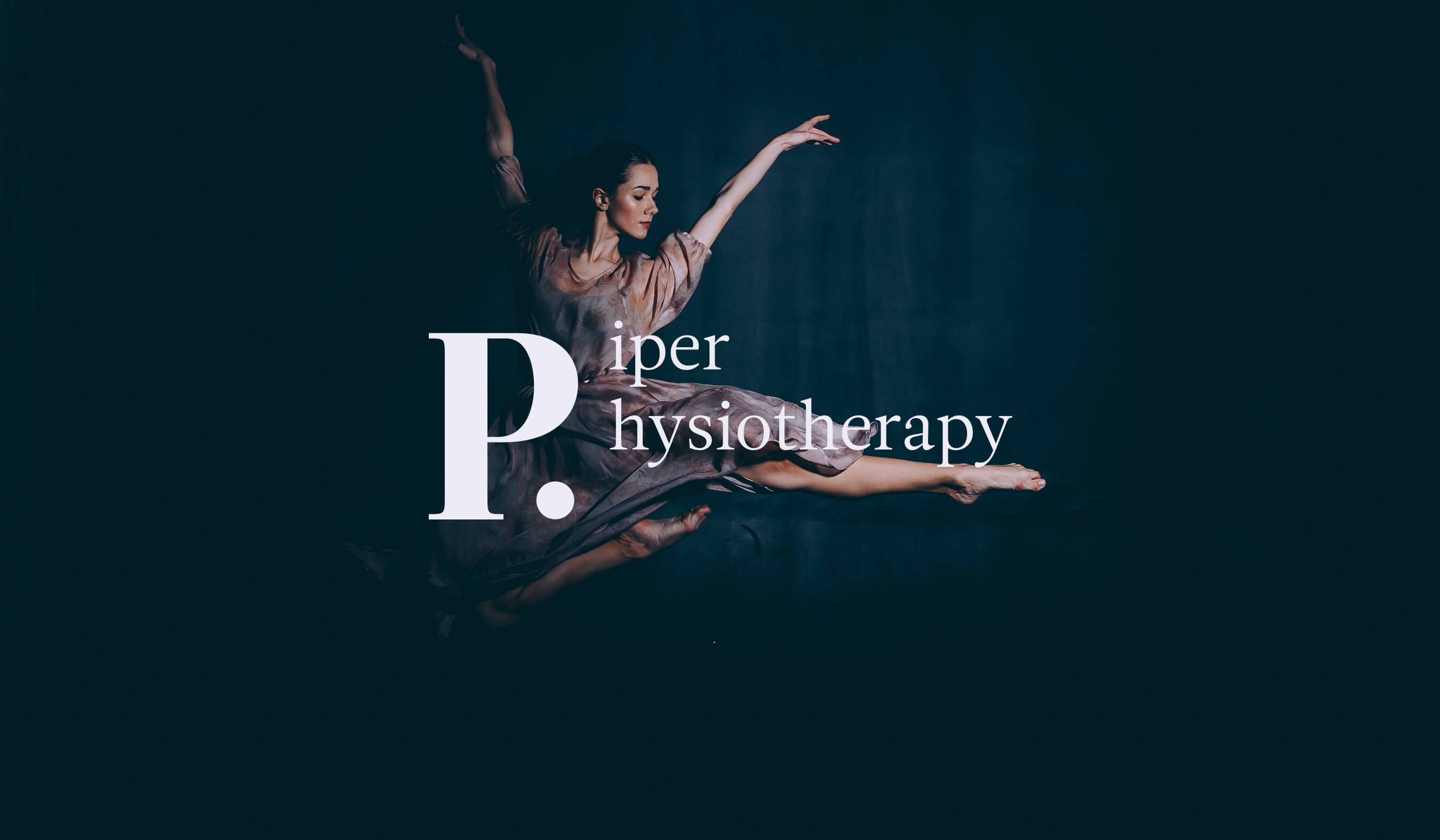 Primary brand logo on ballerina image